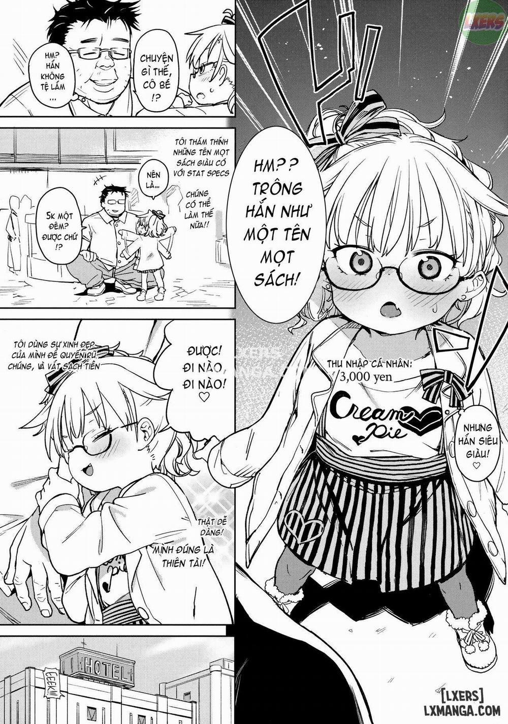 Tensai Shoujo demo Baka Mitaini Ecchi ni Narimasu Genius little girl becomes stupidly lewd Oneshot trang 3