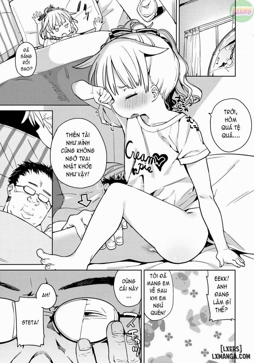 Tensai Shoujo demo Baka Mitaini Ecchi ni Narimasu Genius little girl becomes stupidly lewd Oneshot trang 5