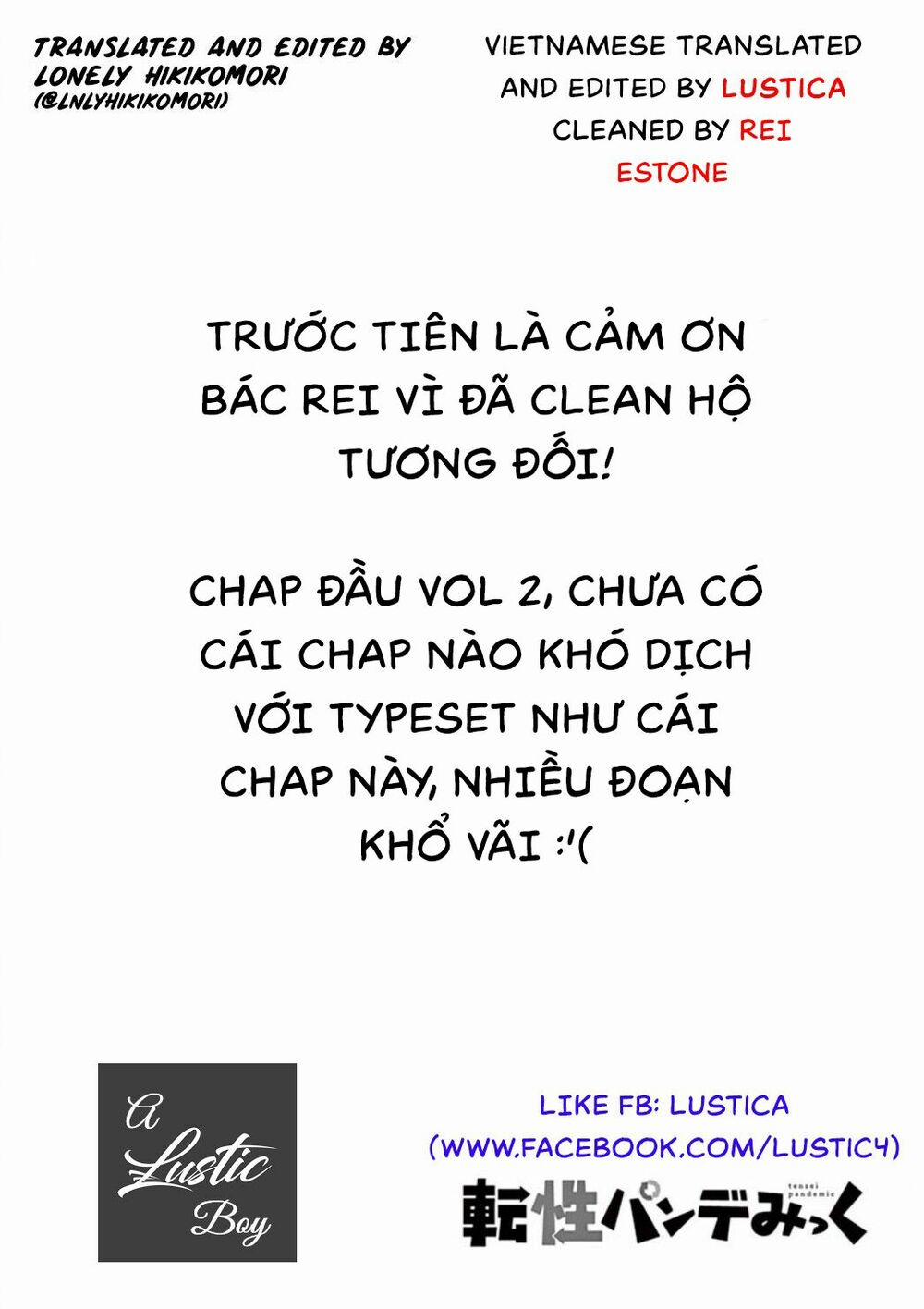 Tensei Pandemic 8 trang 1