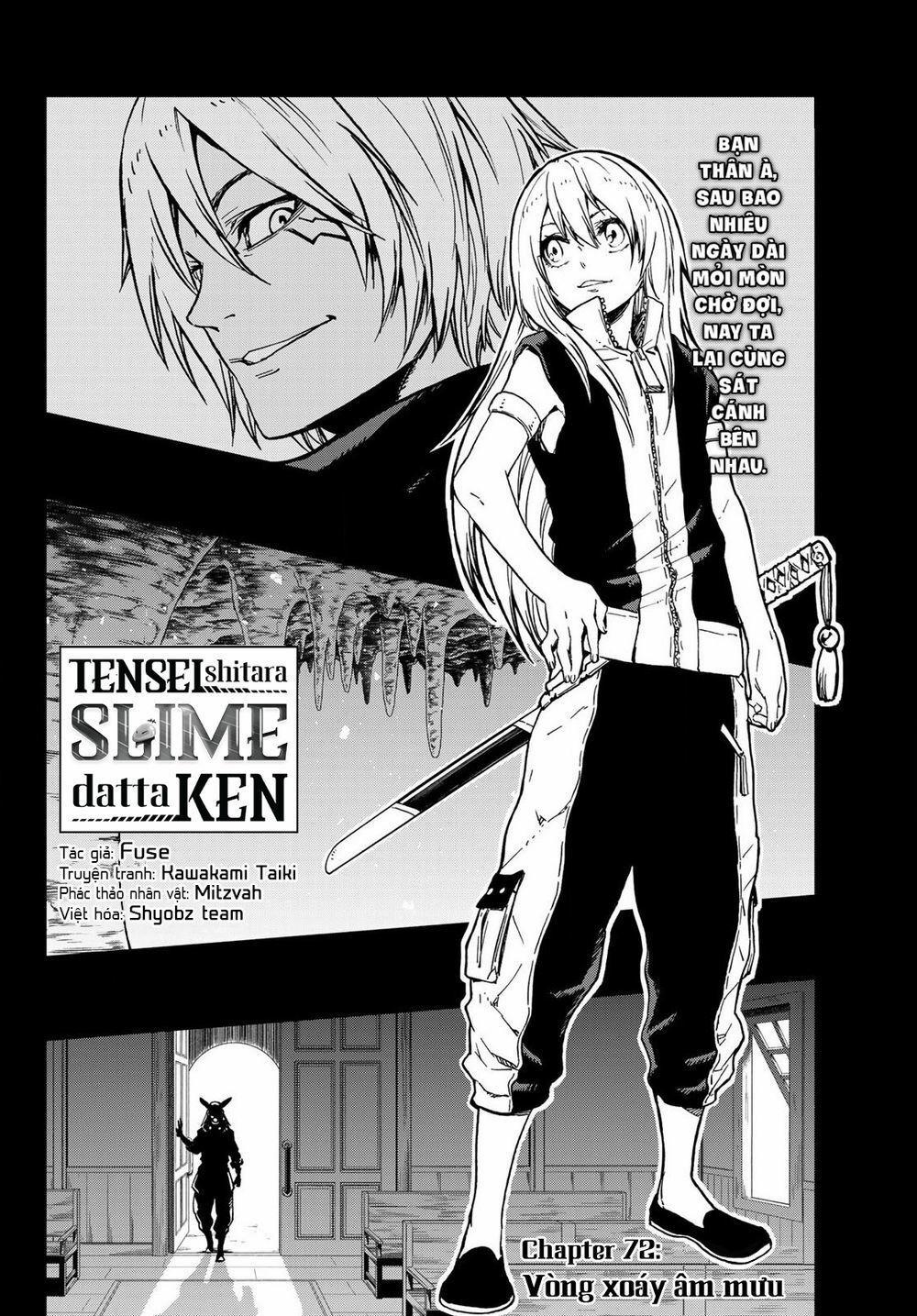 Tensei Shitara Slime Datta Ken 72 trang 2