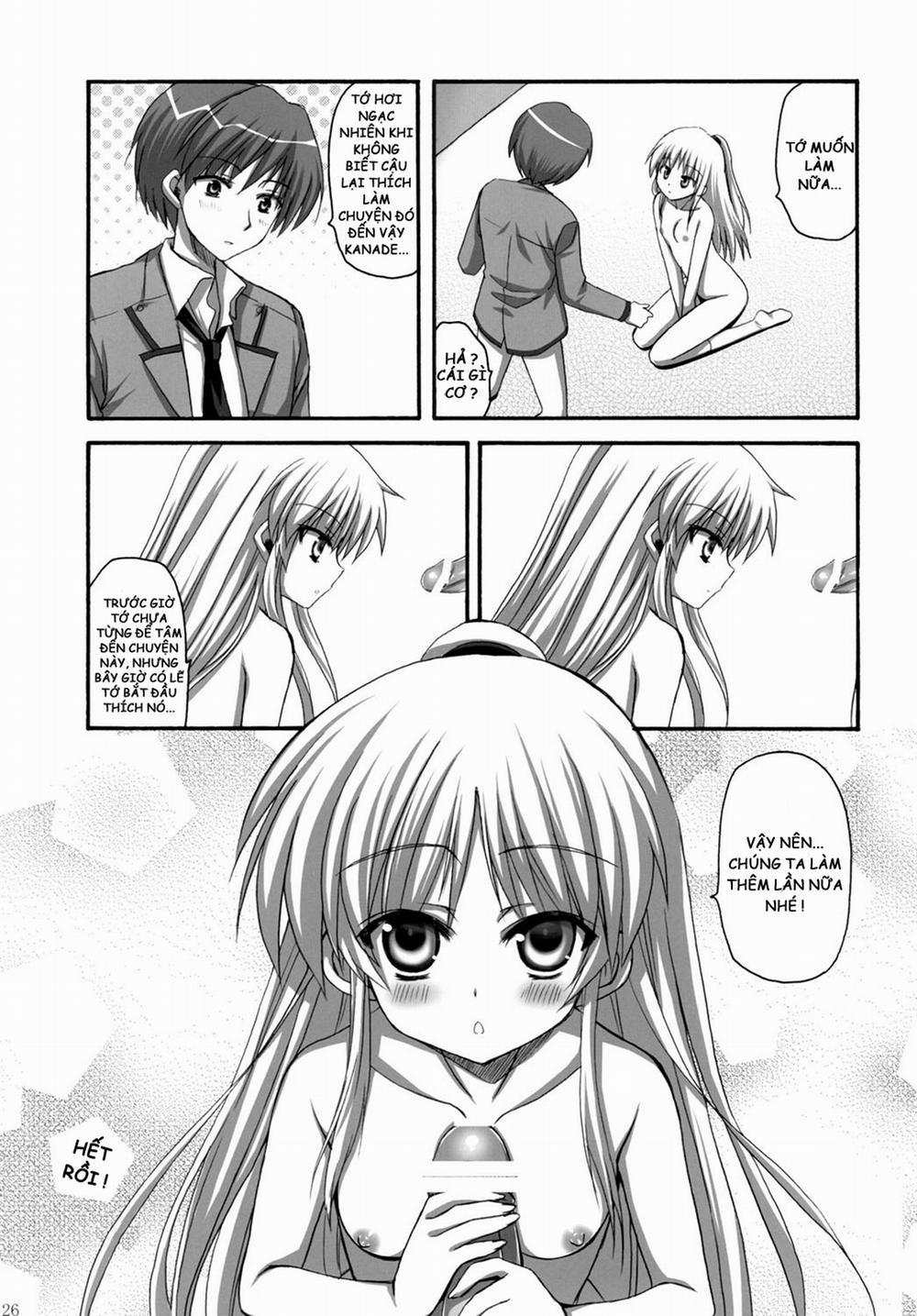 Tenshi-chan To Ecchi (Angel Beats) Oneshot trang 24