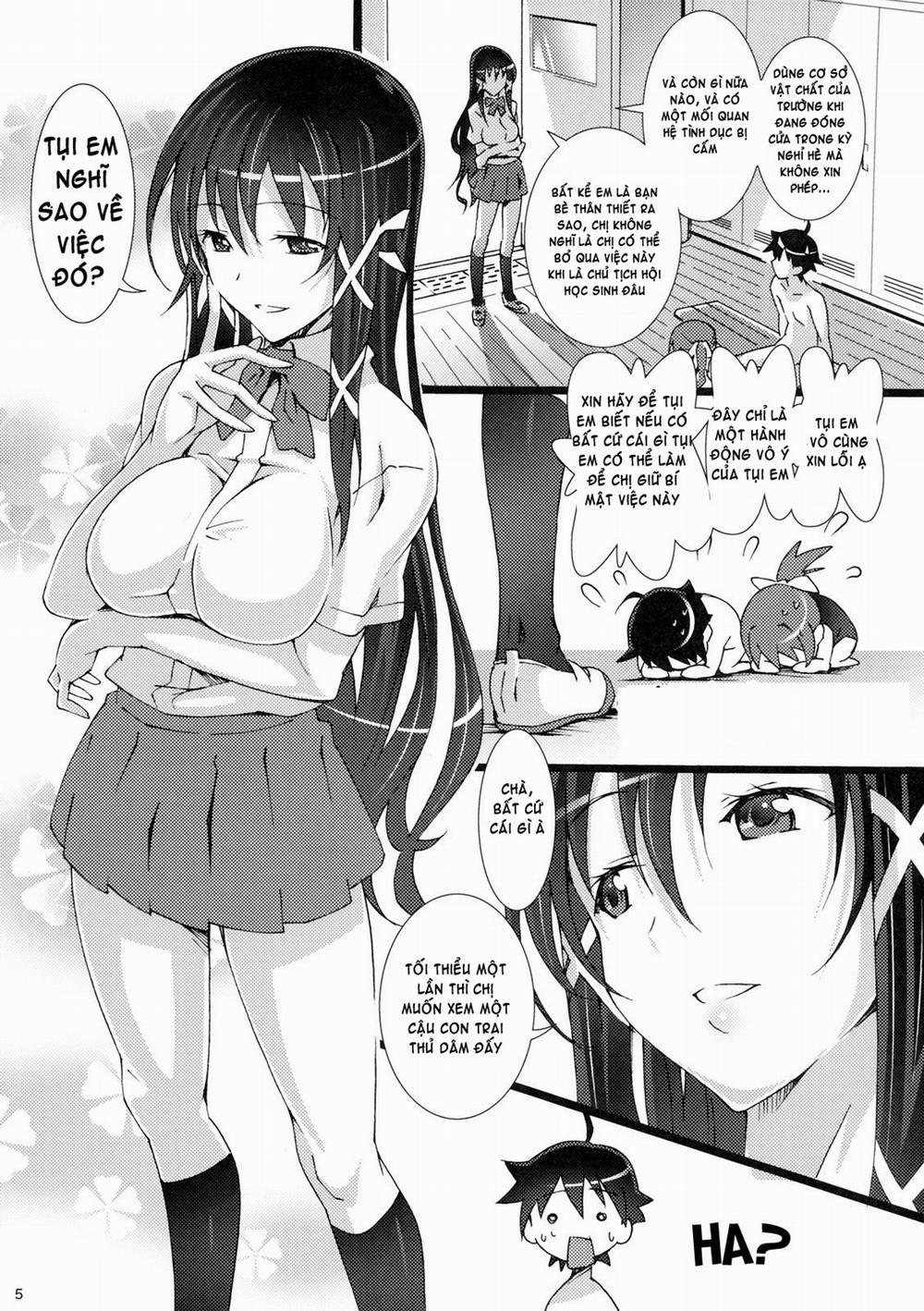 Tenshi no Inu Mani 2 (Sora No Otoshimono) Oneshot trang 6