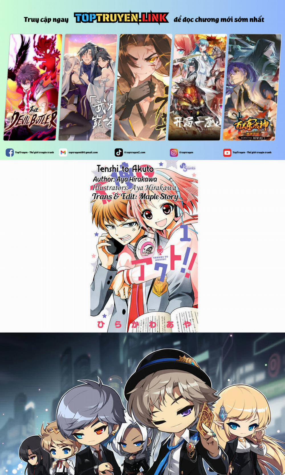 Tenshi To Akuto!! 4 trang 0