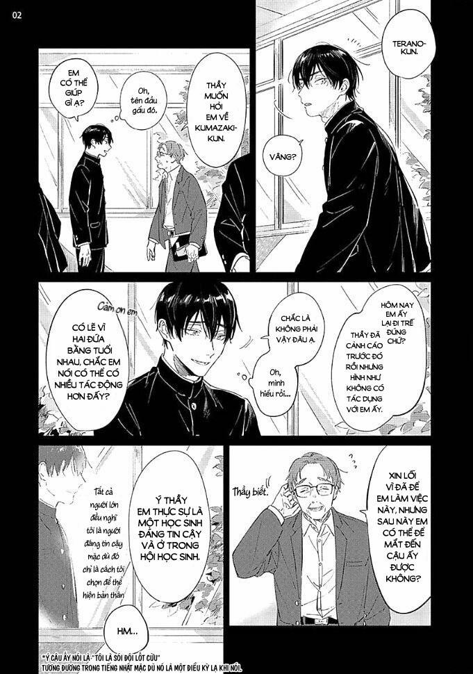 Terano-kun to Kumazaki-kun 2 trang 1