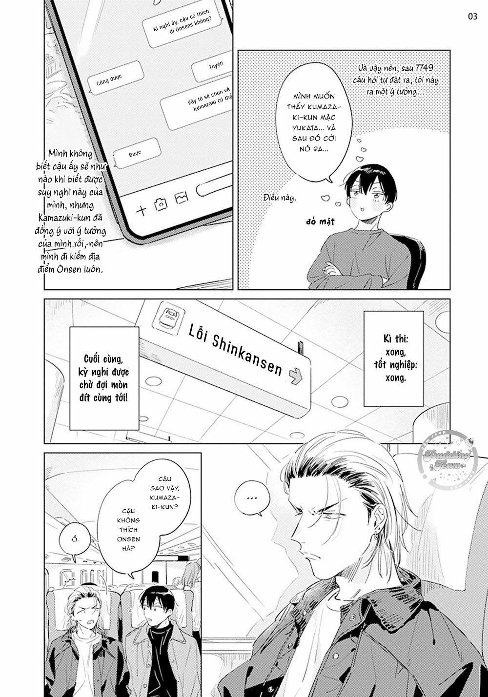 Terano-kun to Kumazaki-kun 6.6 trang 4