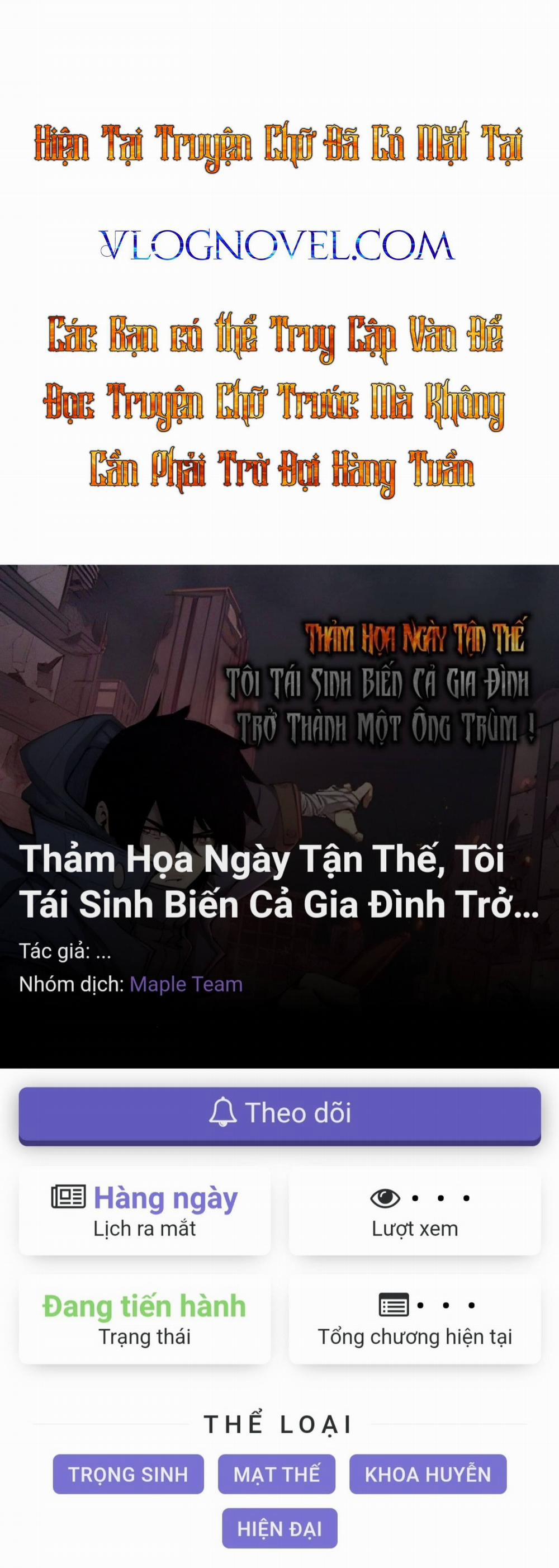 Thảm Họa Ngày Tận Thế, Tôi Tái Sinh Biến Cả Gia Đình Trở Thành Một Ông Trùm! 11 trang 6
