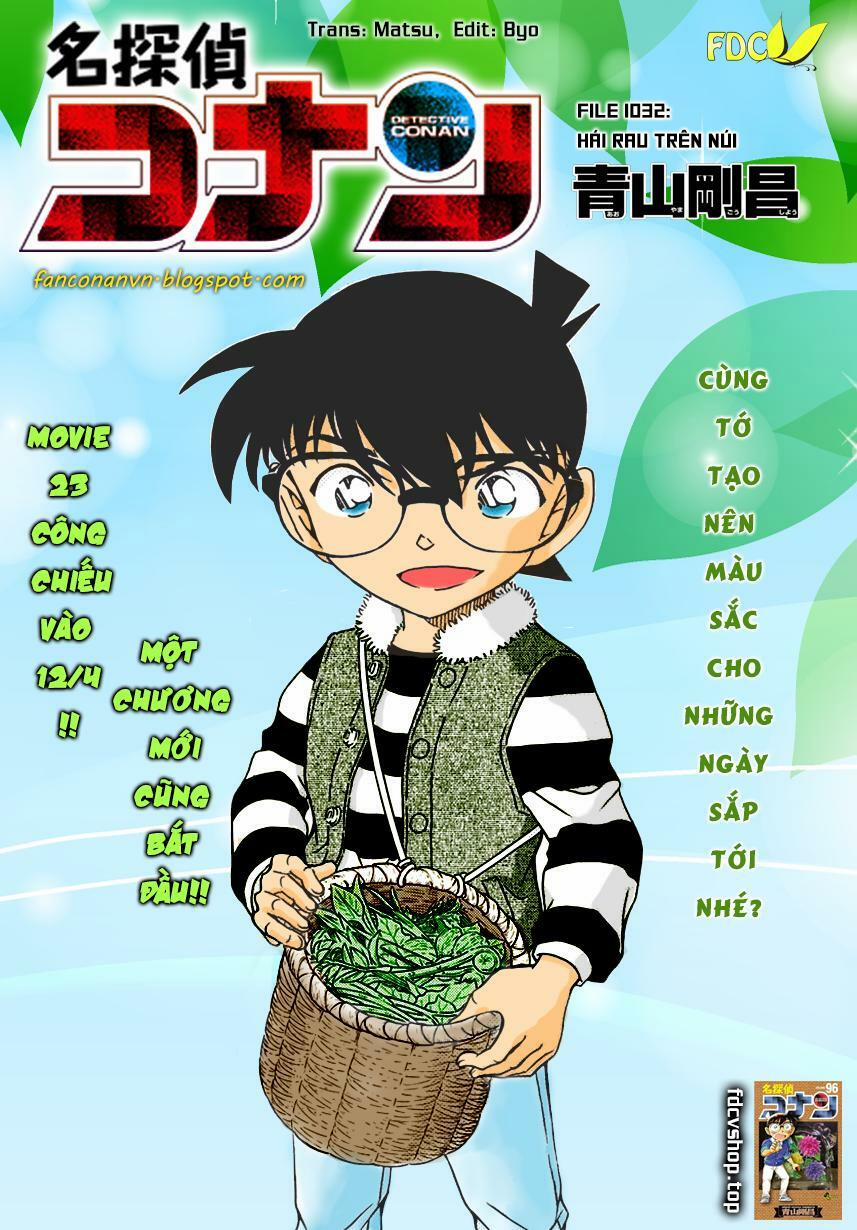 Thám Tử Conan 1032 trang 0