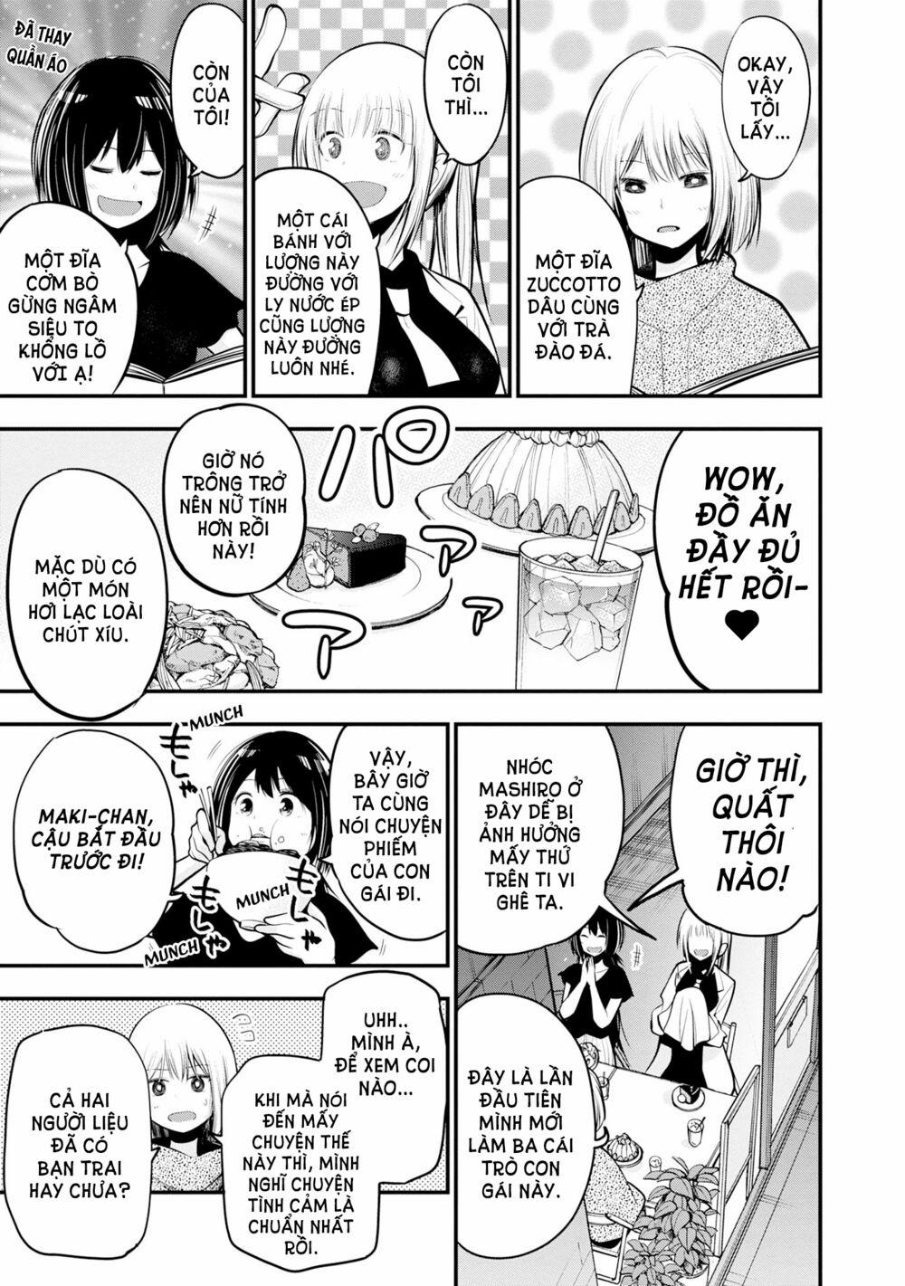 Thám Tử Già Và Cô Trợ Lý 0 Mashiro Tổ Chức Đêm Con Gái trang 12