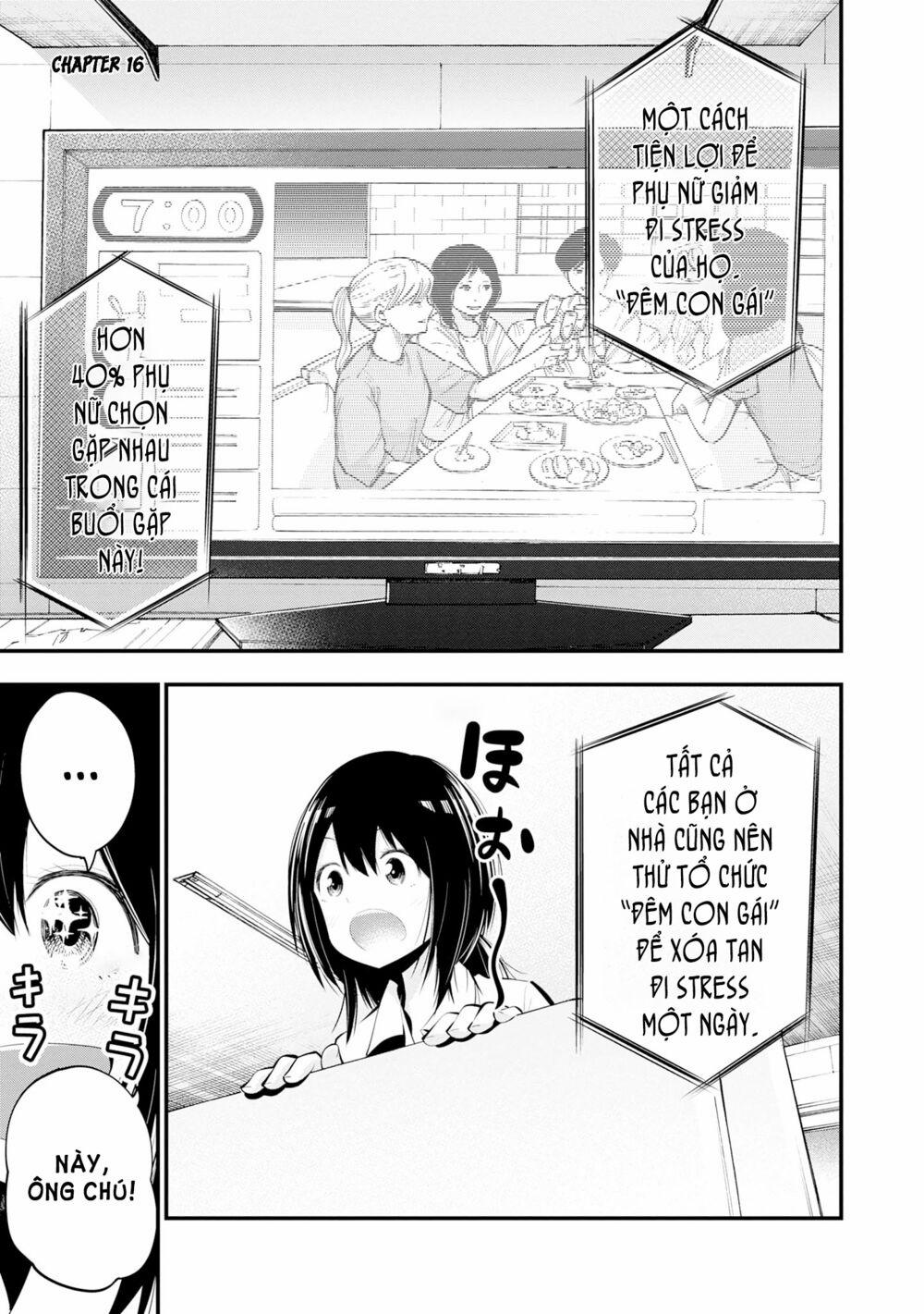 Thám Tử Già Và Cô Trợ Lý 0 Mashiro Tổ Chức Đêm Con Gái trang 2