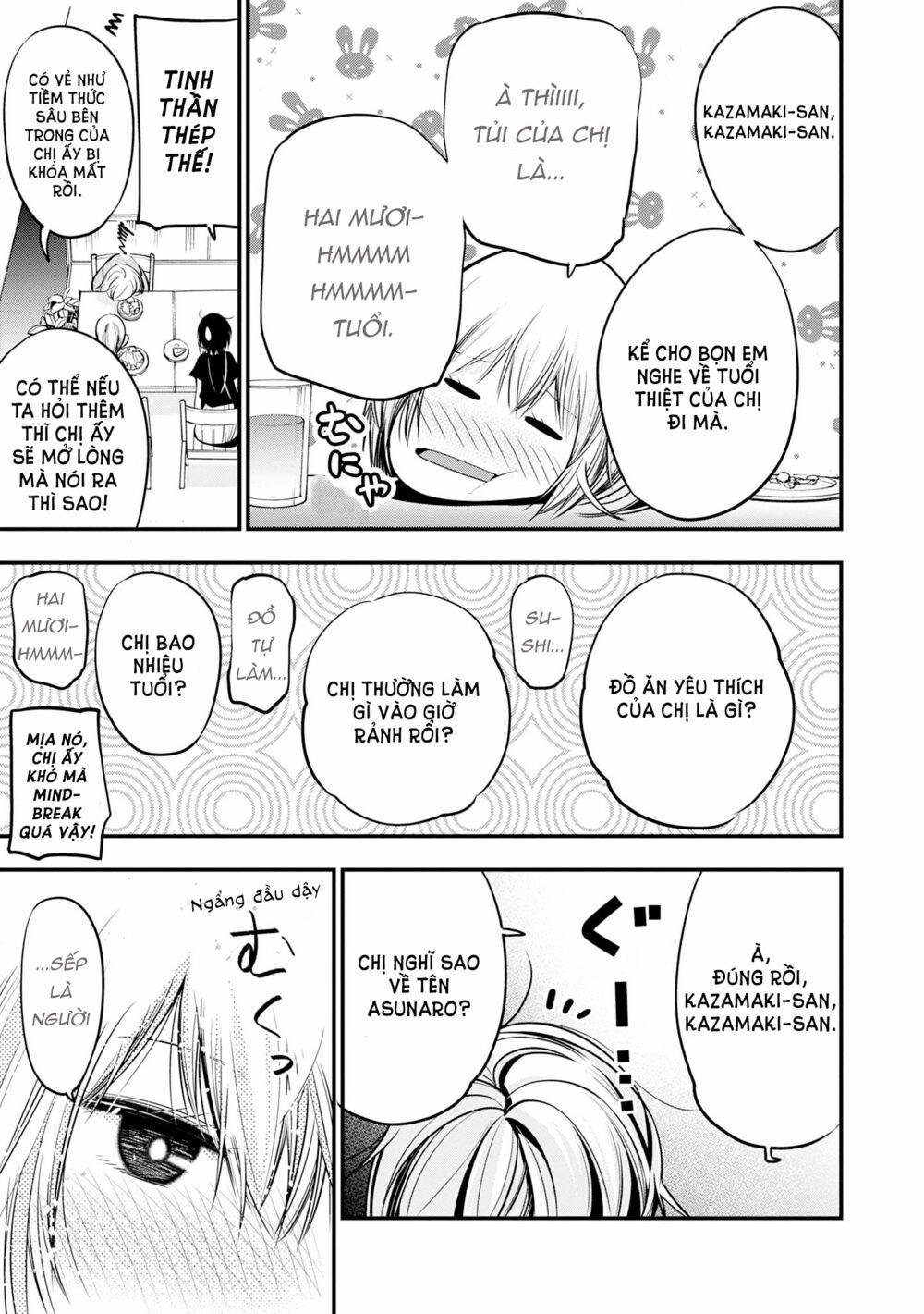 Thám Tử Già Và Cô Trợ Lý 0 Mashiro Tổ Chức Đêm Con Gái trang 22