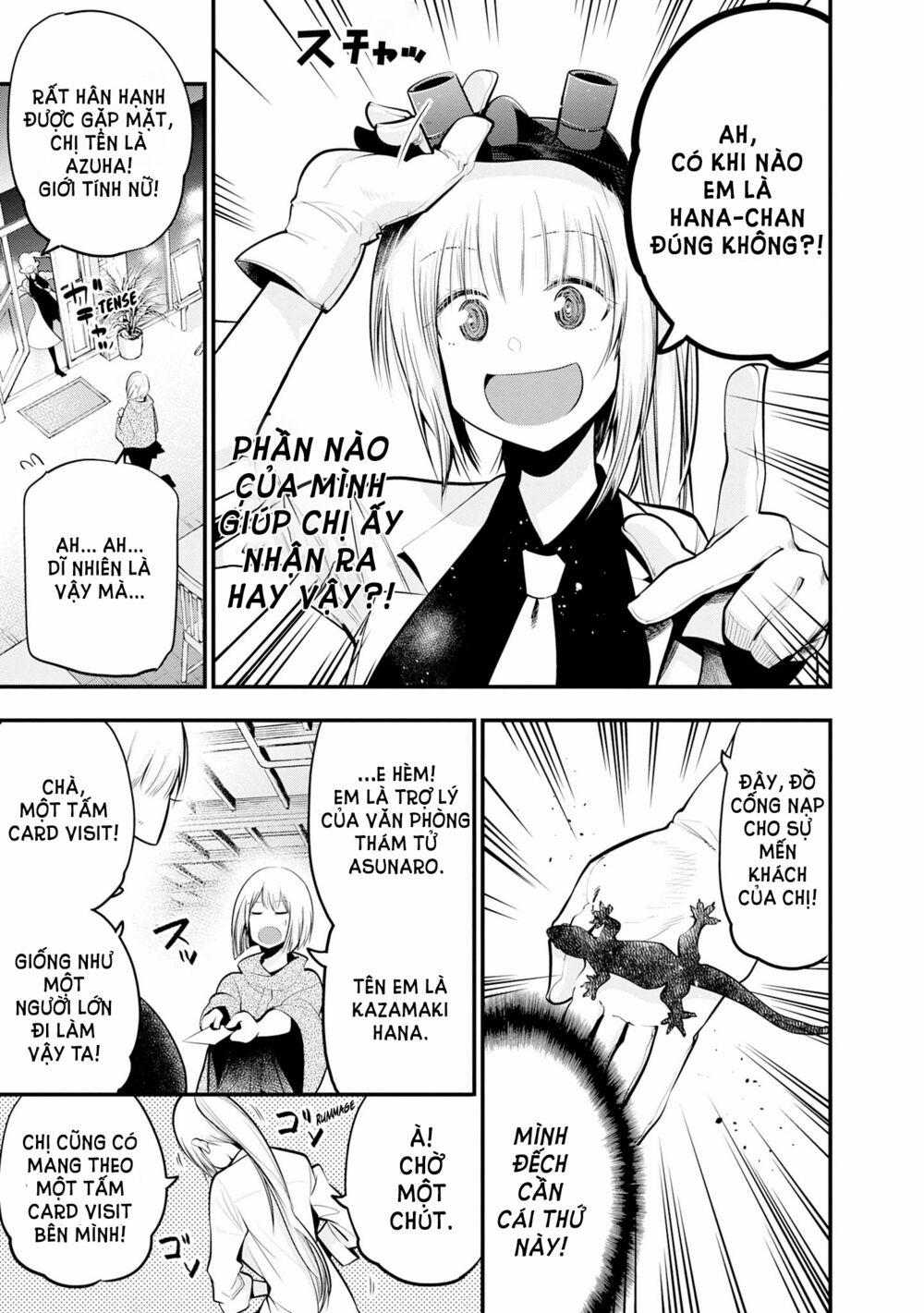 Thám Tử Già Và Cô Trợ Lý 0 Mashiro Tổ Chức Đêm Con Gái trang 8