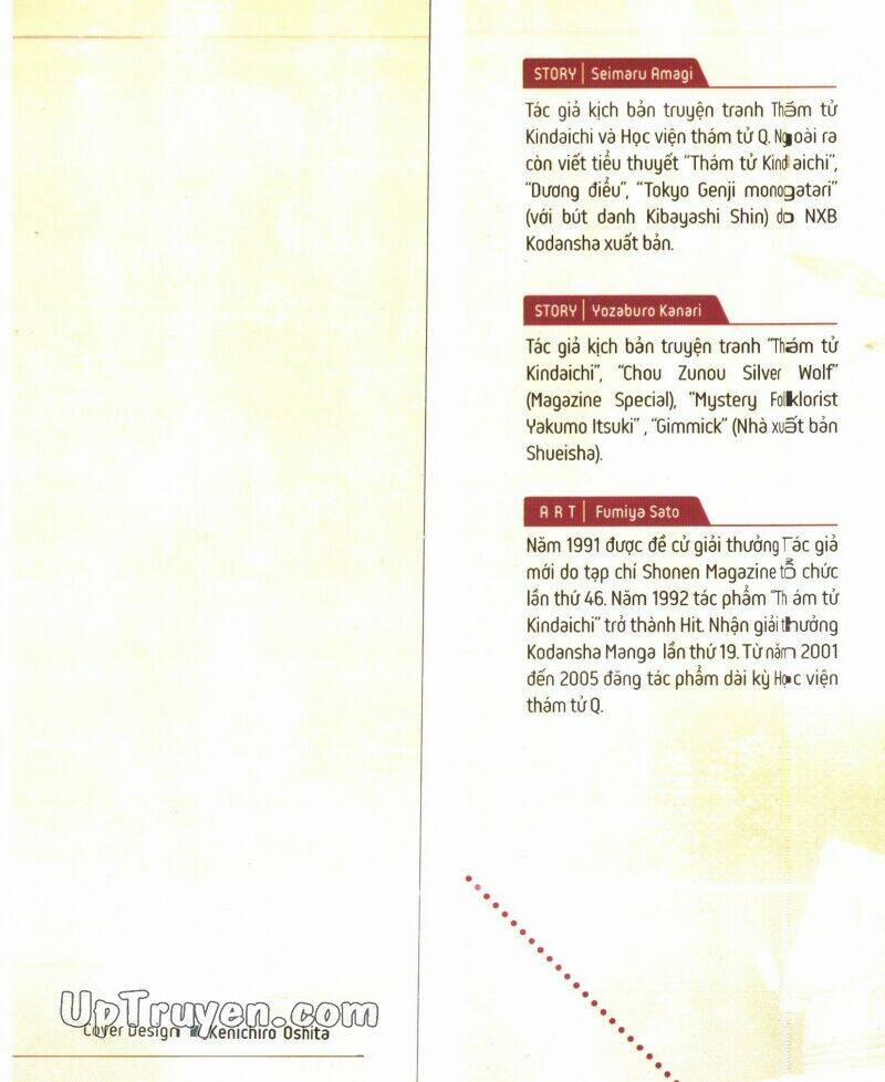 Thám Tử Kindaichi (Bản Đẹp) 11 trang 1