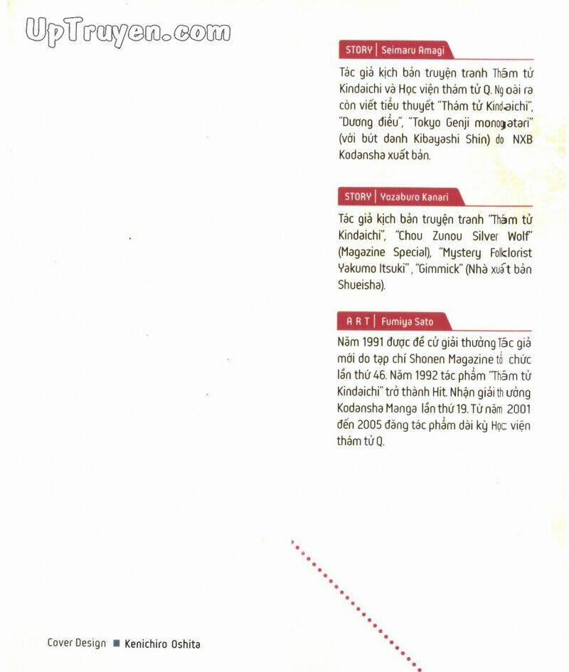 Thám Tử Kindaichi (Bản Đẹp) 14 trang 1