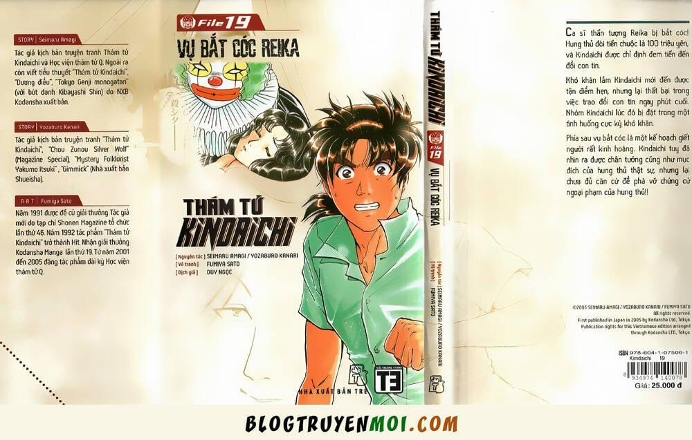Thám Tử Kindaichi (Bản Đẹp) 19.1 trang 0