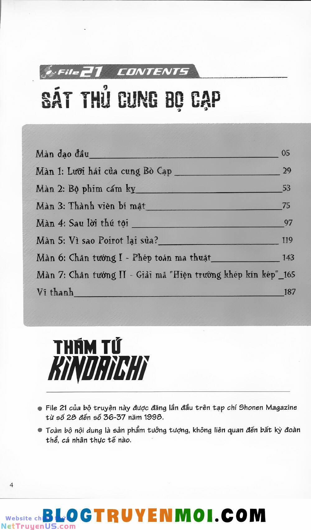 Thám Tử Kindaichi (Bản Đẹp) 21 trang 2