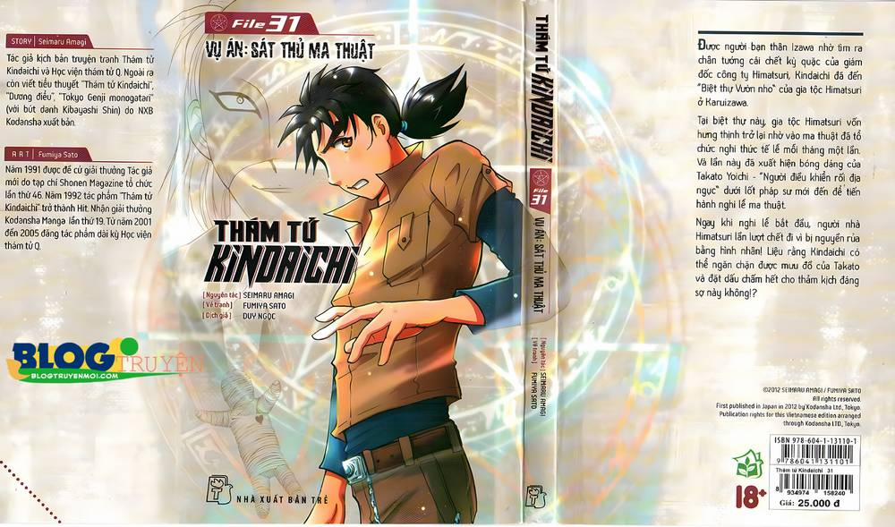 Thám Tử Kindaichi (Bản Đẹp) 31.9 trang 0