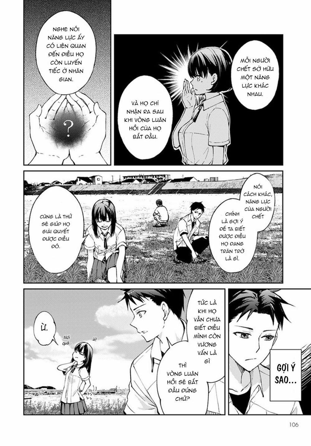 Thần Chết Làm Thêm 300 Yên Một Giờ 0 0 Lá thư màu trắng 0 trang 10