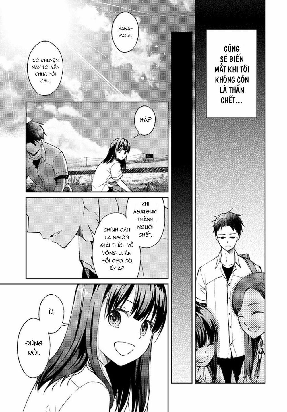 Thần Chết Làm Thêm 300 Yên Một Giờ 0 0 Lá thư màu trắng 0 trang 17