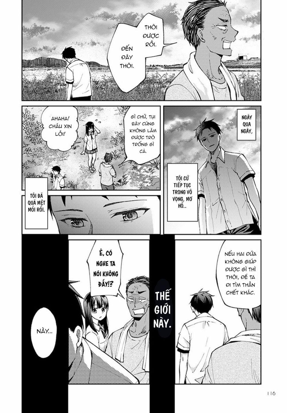 Thần Chết Làm Thêm 300 Yên Một Giờ 0 0 Lá thư màu trắng 0 trang 20