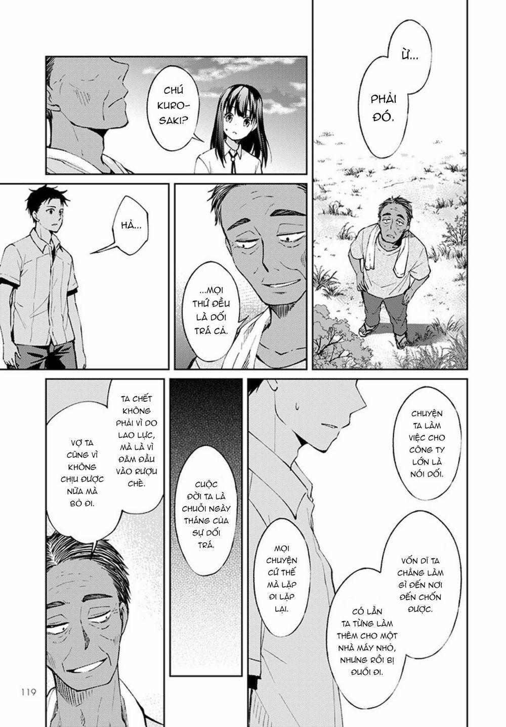 Thần Chết Làm Thêm 300 Yên Một Giờ 0 0 Lá thư màu trắng 0 trang 23