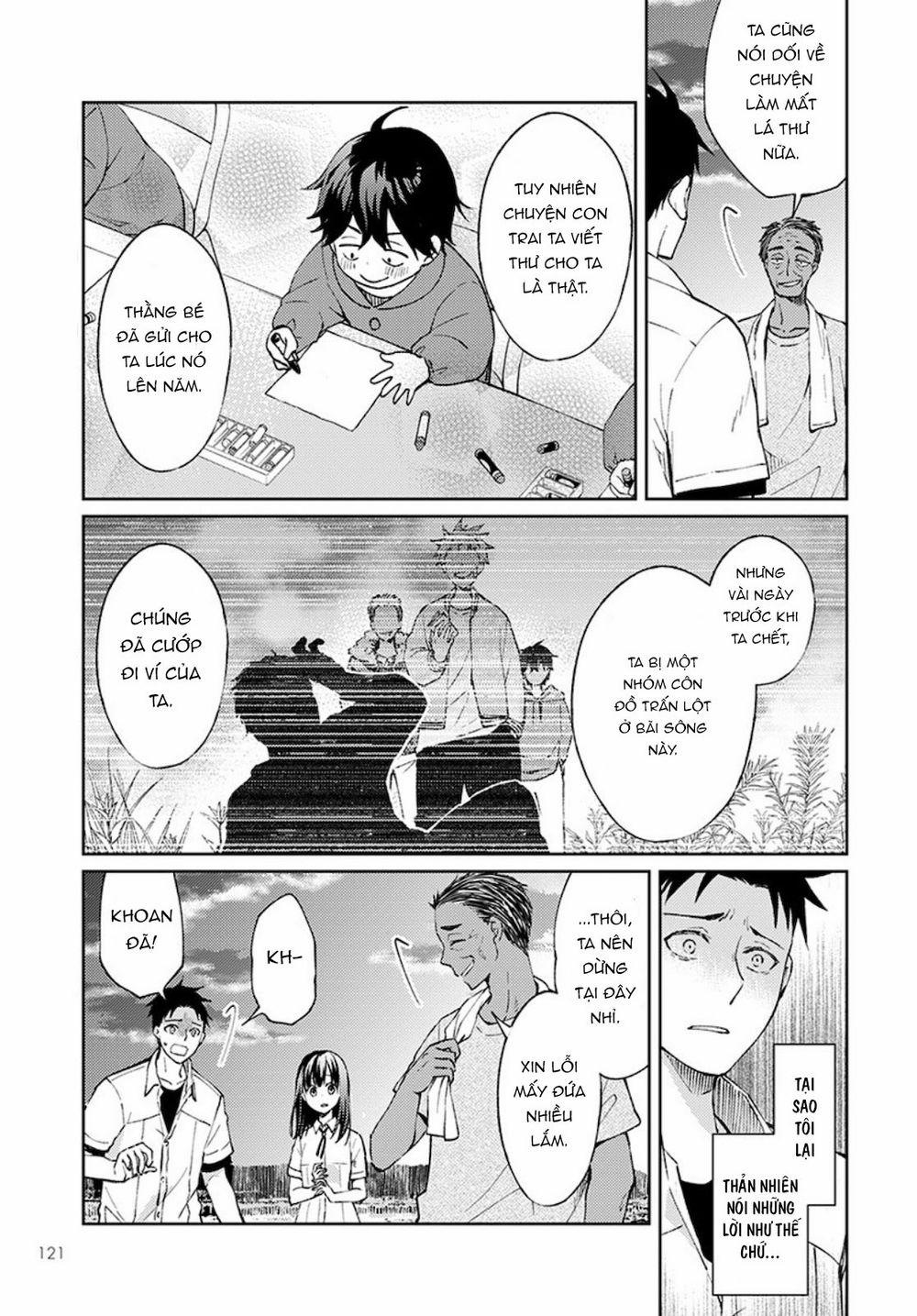 Thần Chết Làm Thêm 300 Yên Một Giờ 0 0 Lá thư màu trắng 0 trang 25