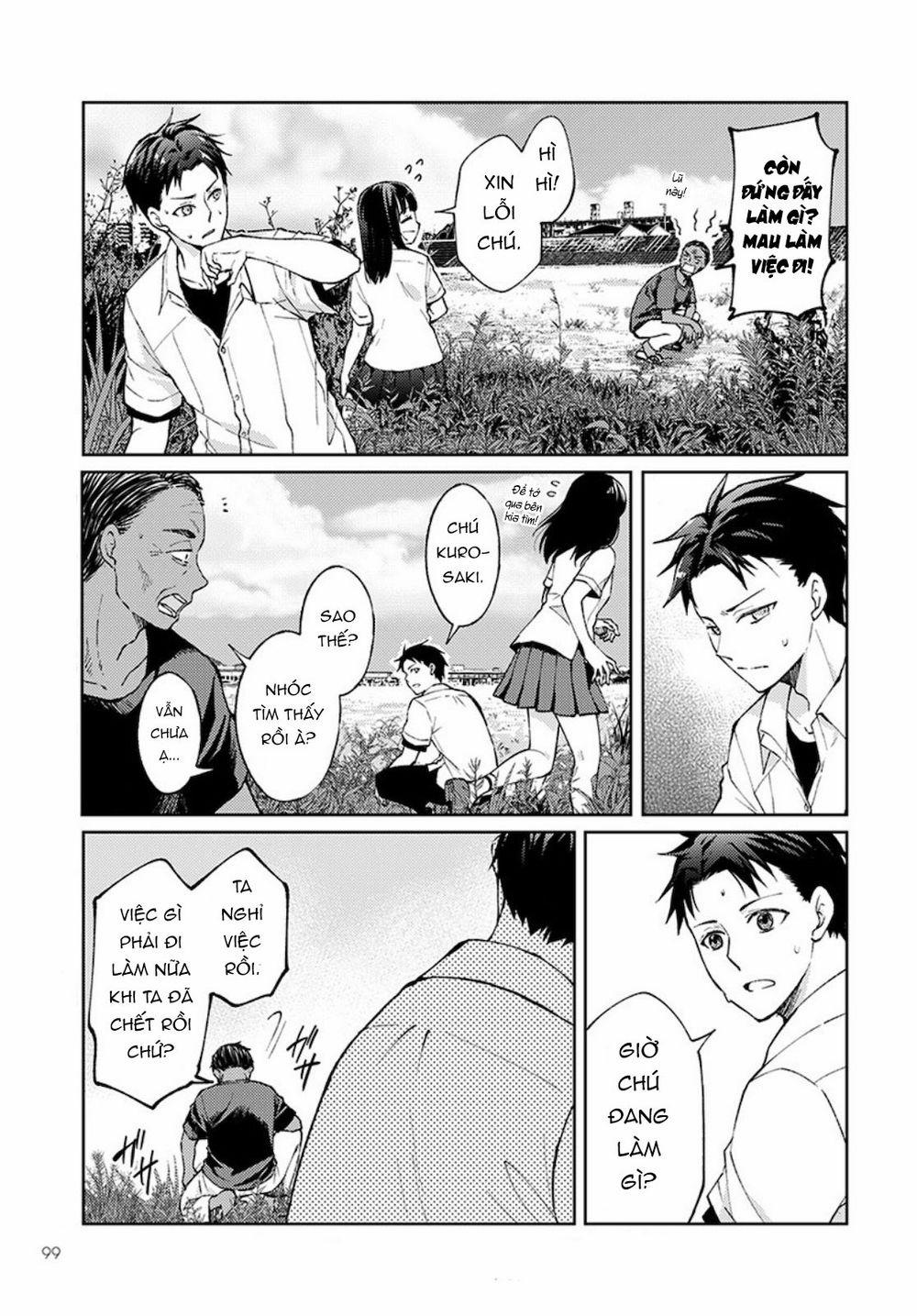 Thần Chết Làm Thêm 300 Yên Một Giờ 0 0 Lá thư màu trắng 0 trang 3