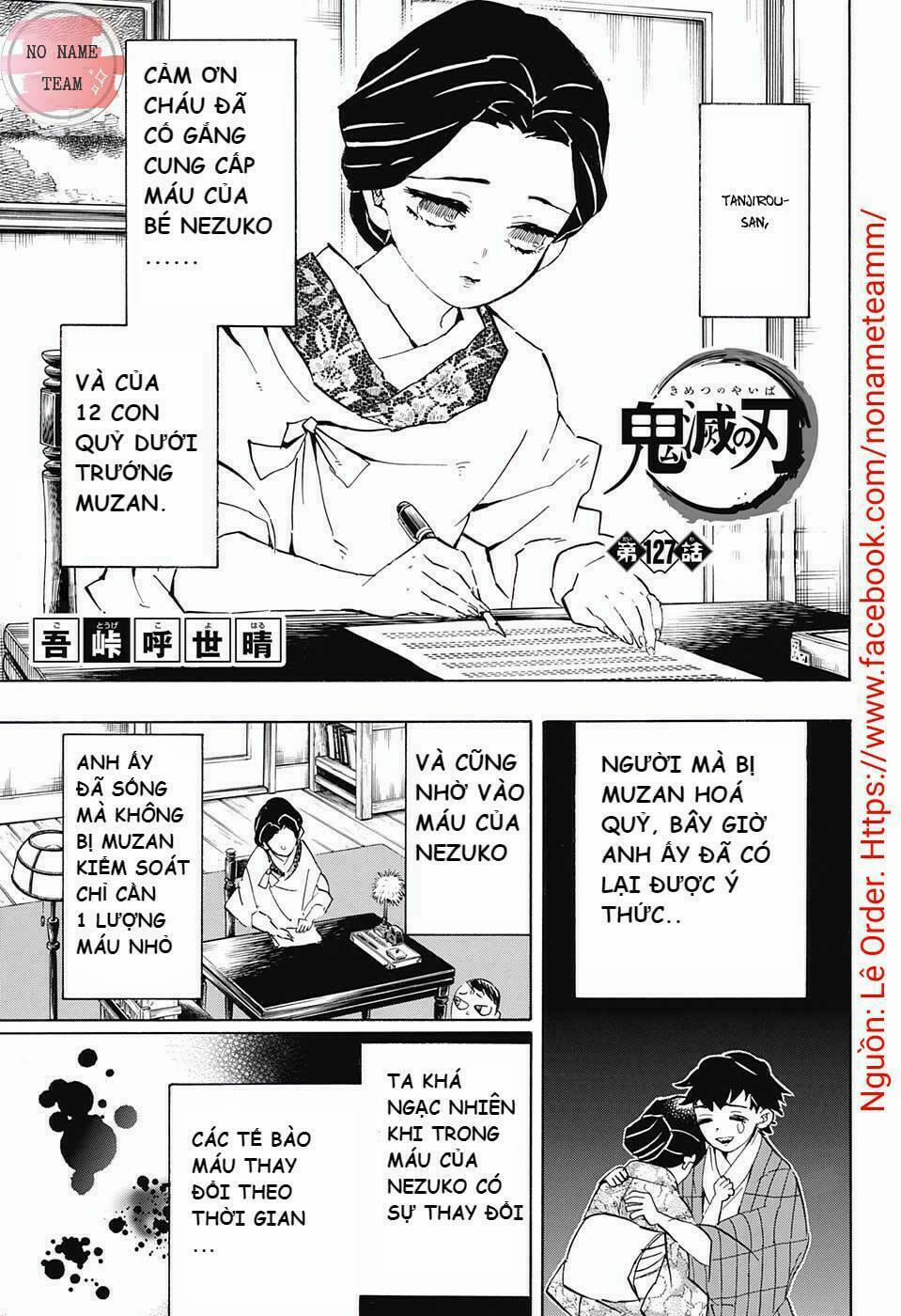 Thanh Gươm Diệt Quỷ 127 trang 1