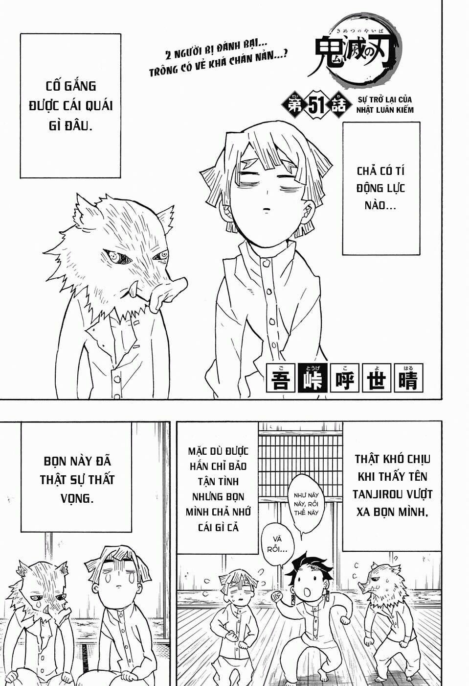 Thanh Gươm Diệt Quỷ 51 trang 3