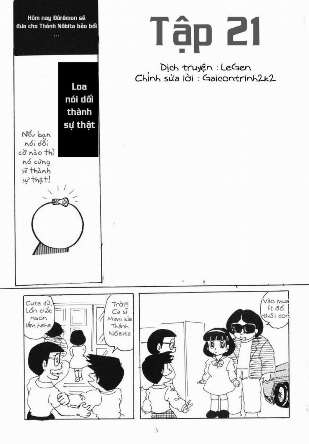 Thánh Nôbita - Doravmon Tập 21 0 Loa Nói Dối Thành Sự Thật trang 0