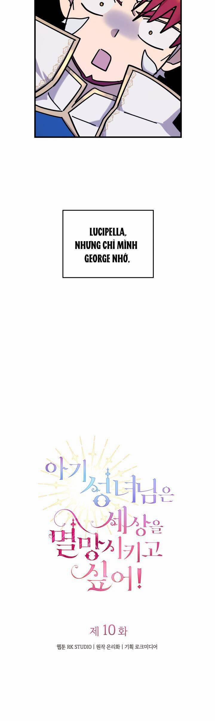 Thánh Nữ Bé Con Muốn Hủy Diệt Thế Giới 32 trang 23