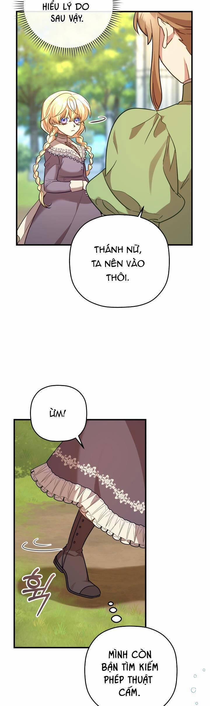 Thánh Nữ Bé Con Muốn Hủy Diệt Thế Giới 34 trang 23