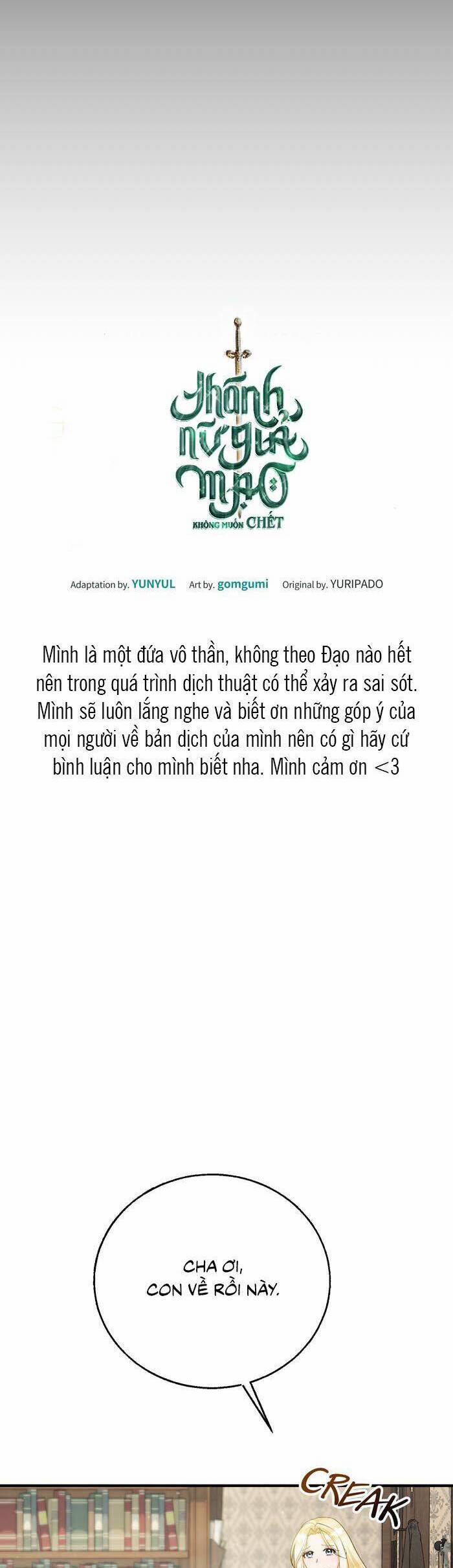 Thánh Nữ Giả Mạo Không Muốn Chết 16 trang 19