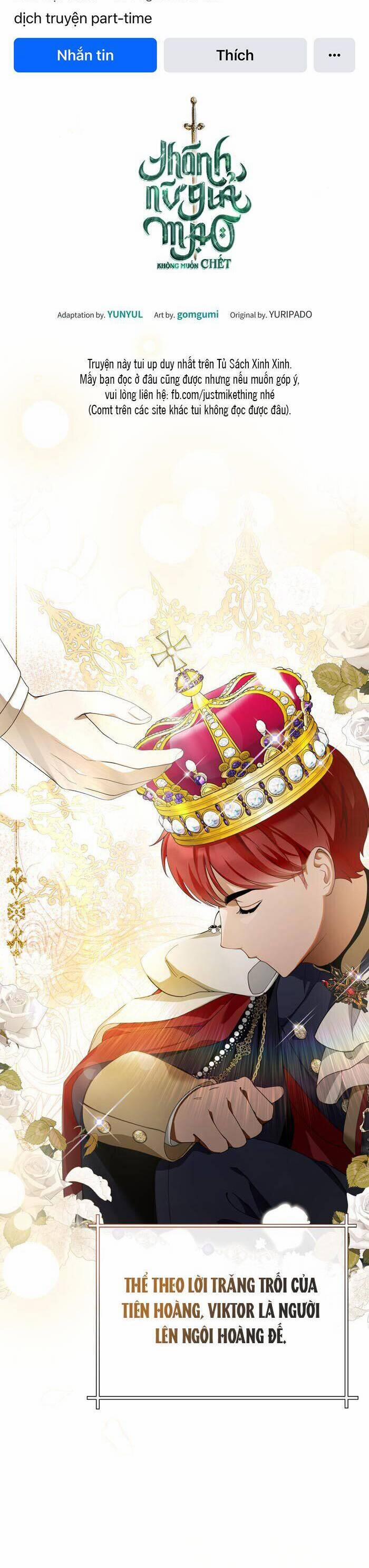 Thánh Nữ Giả Mạo Không Muốn Chết 2 trang 18