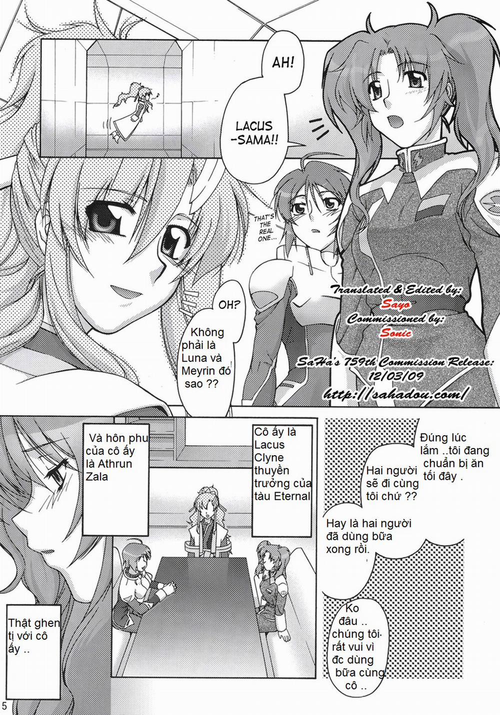 Thank you! Meyrin Route (Gundam SEED Destiny) Oneshot trang 4