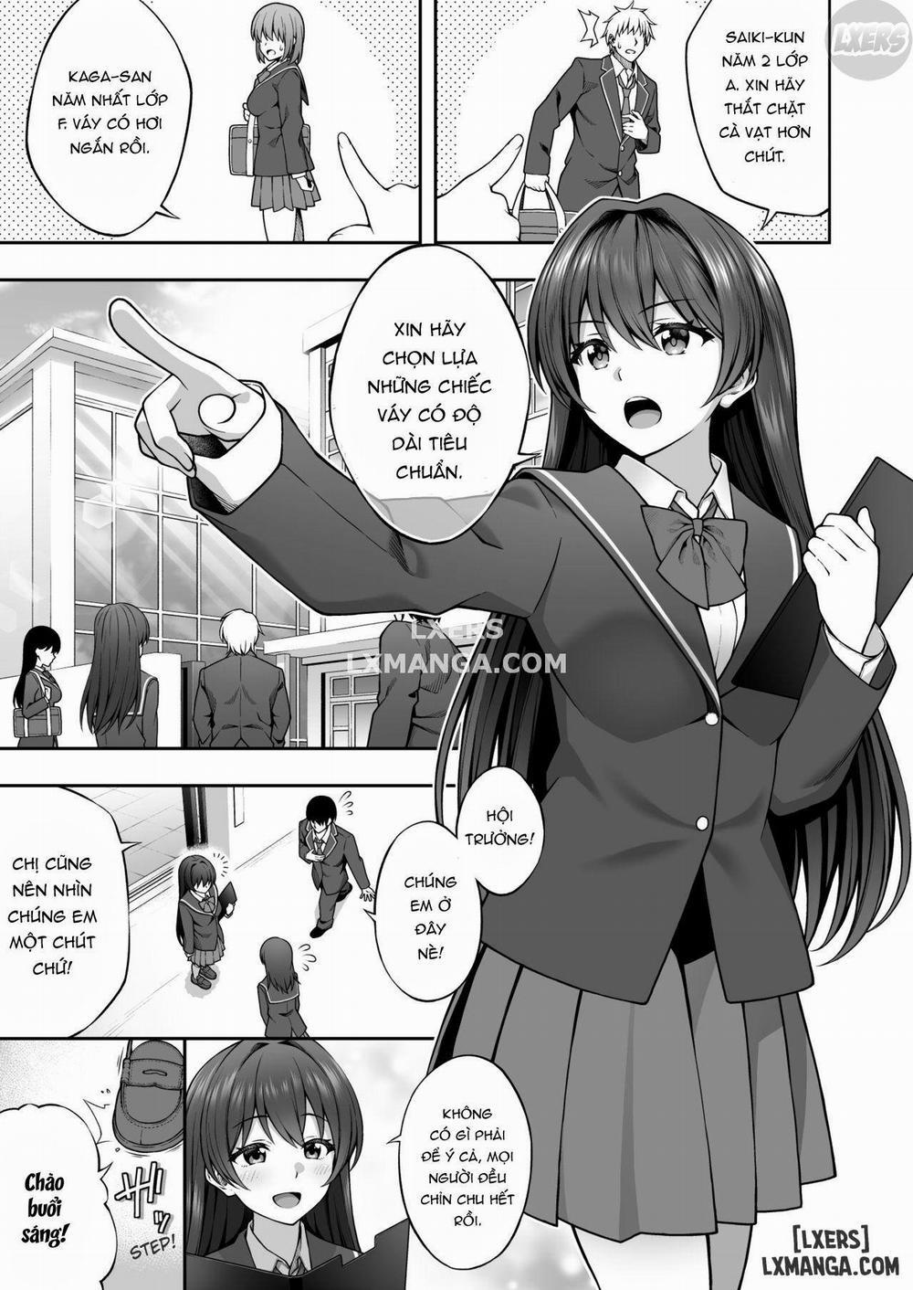 Thanks to Hypnotism, I Had the Serious-Looking Student Council President in the Palm of My Hands Oneshot trang 3