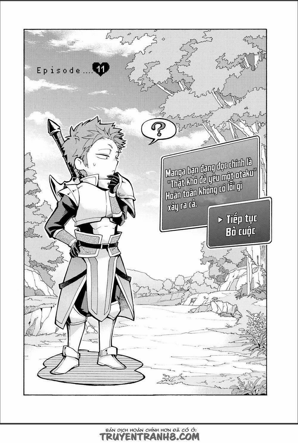 Thật Khó Để Yêu 1 Otaku 11 trang 0