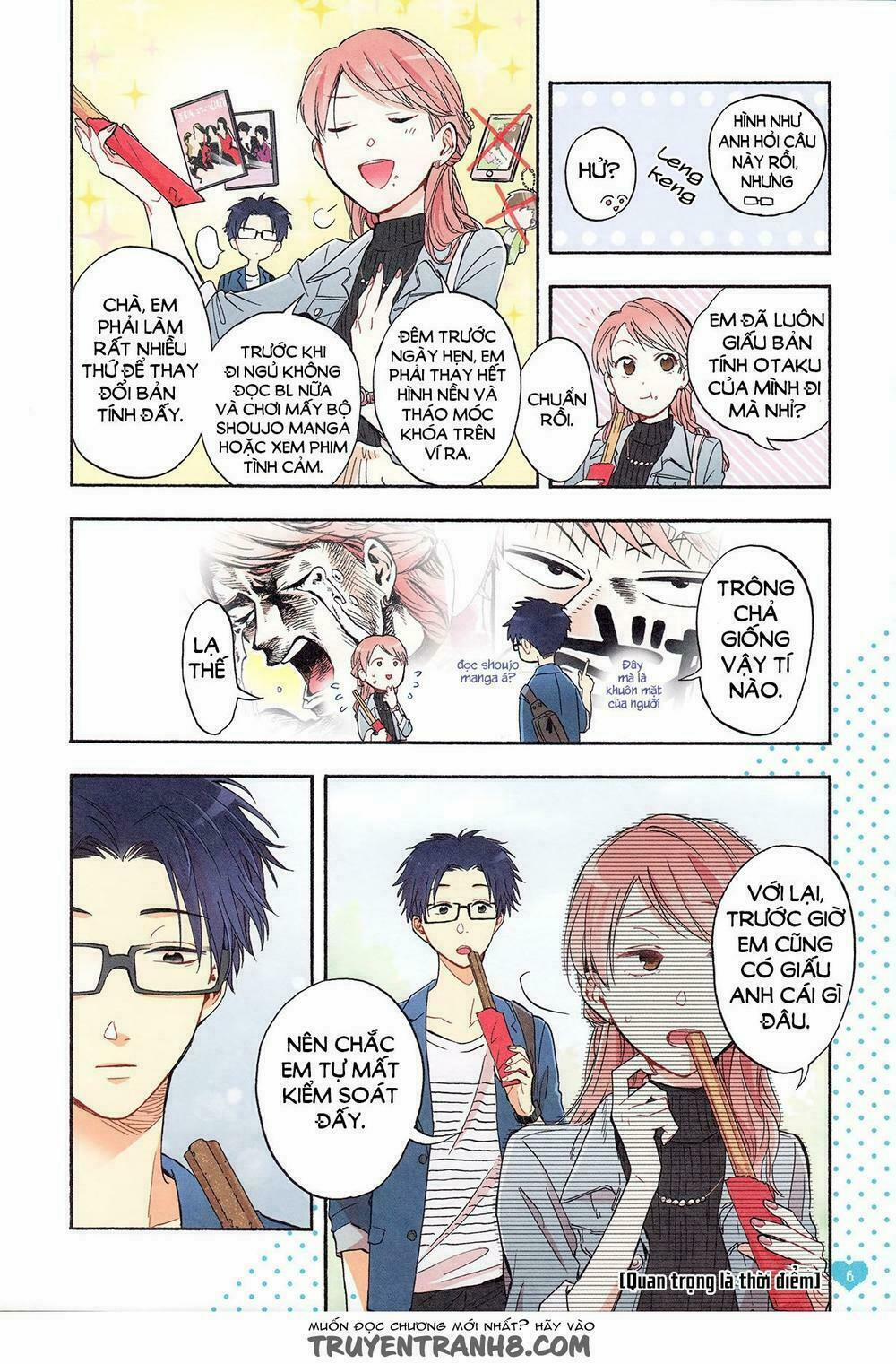 Thật Khó Để Yêu 1 Otaku 14 trang 7