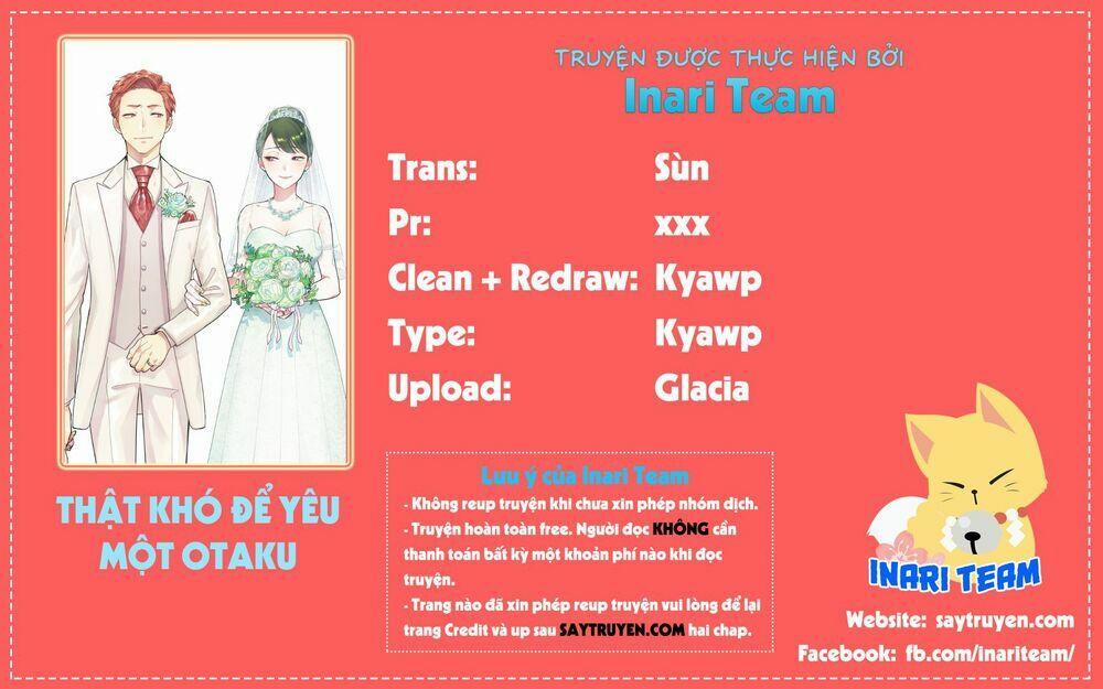 Thật Khó Để Yêu 1 Otaku 23 trang 1