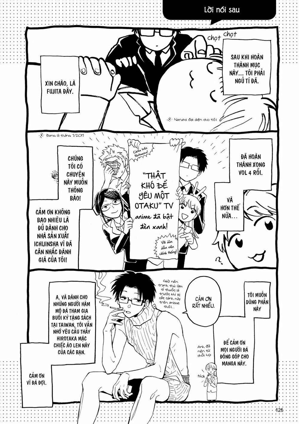 Thật Khó Để Yêu 1 Otaku 30.5 trang 14