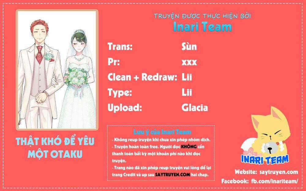 Thật Khó Để Yêu 1 Otaku 32 trang 0
