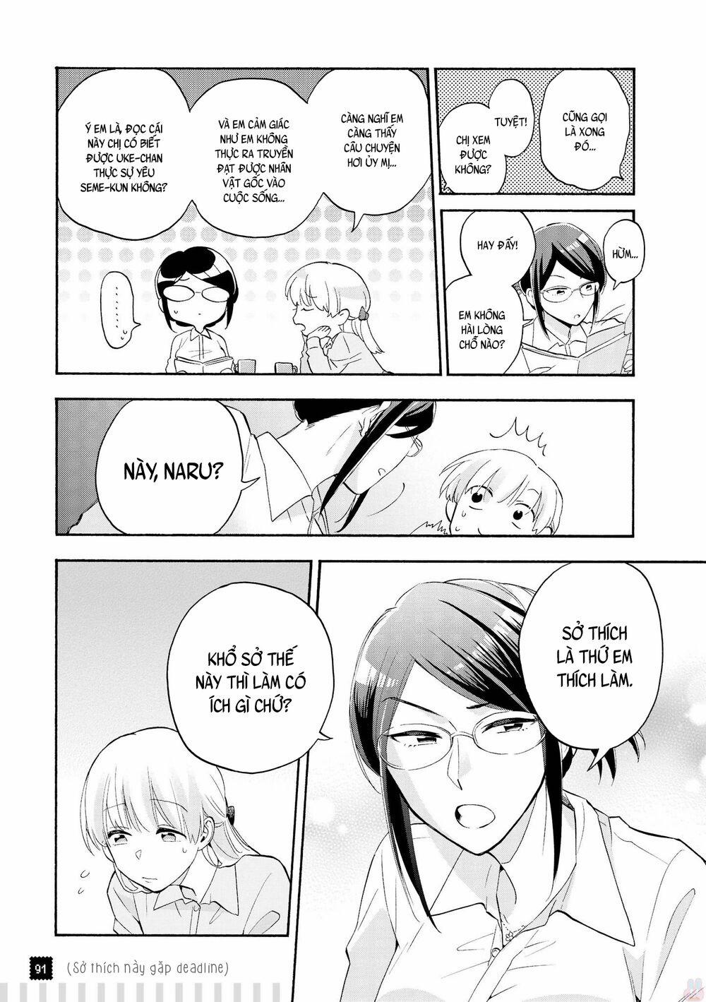 Thật Khó Để Yêu 1 Otaku 37.5 trang 6