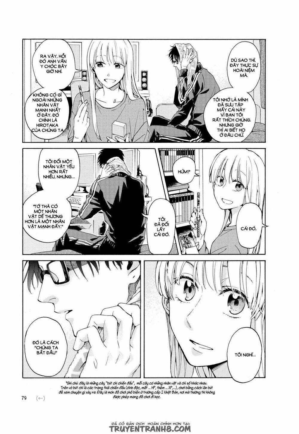 Thật Khó Để Yêu 1 Otaku 4.5 trang 8