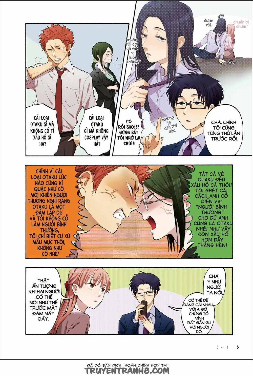 Thật Khó Để Yêu 1 Otaku 6 trang 7