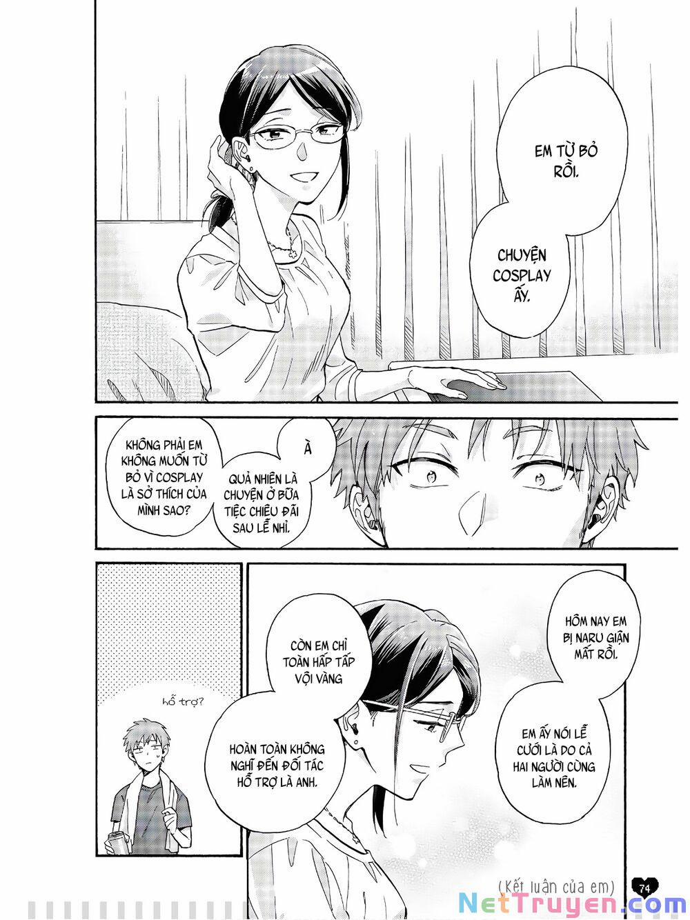 Thật Khó Để Yêu 1 Otaku 65.5 trang 3