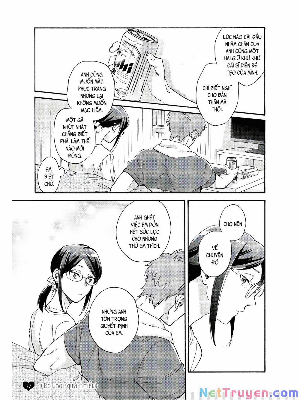 Thật Khó Để Yêu 1 Otaku 65.5 trang 6