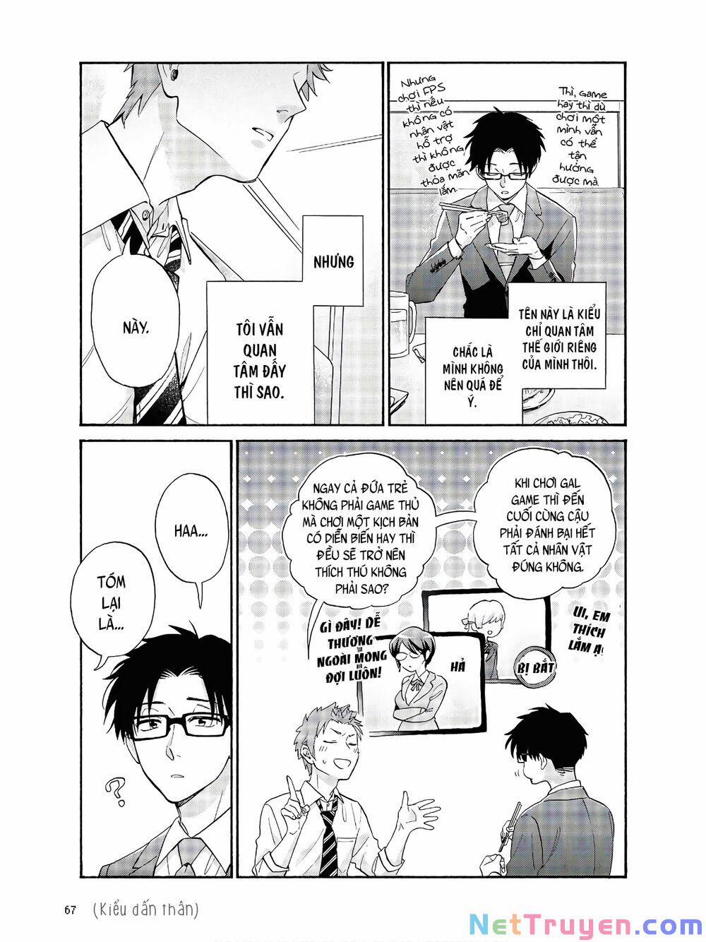 Thật Khó Để Yêu 1 Otaku 67 trang 9