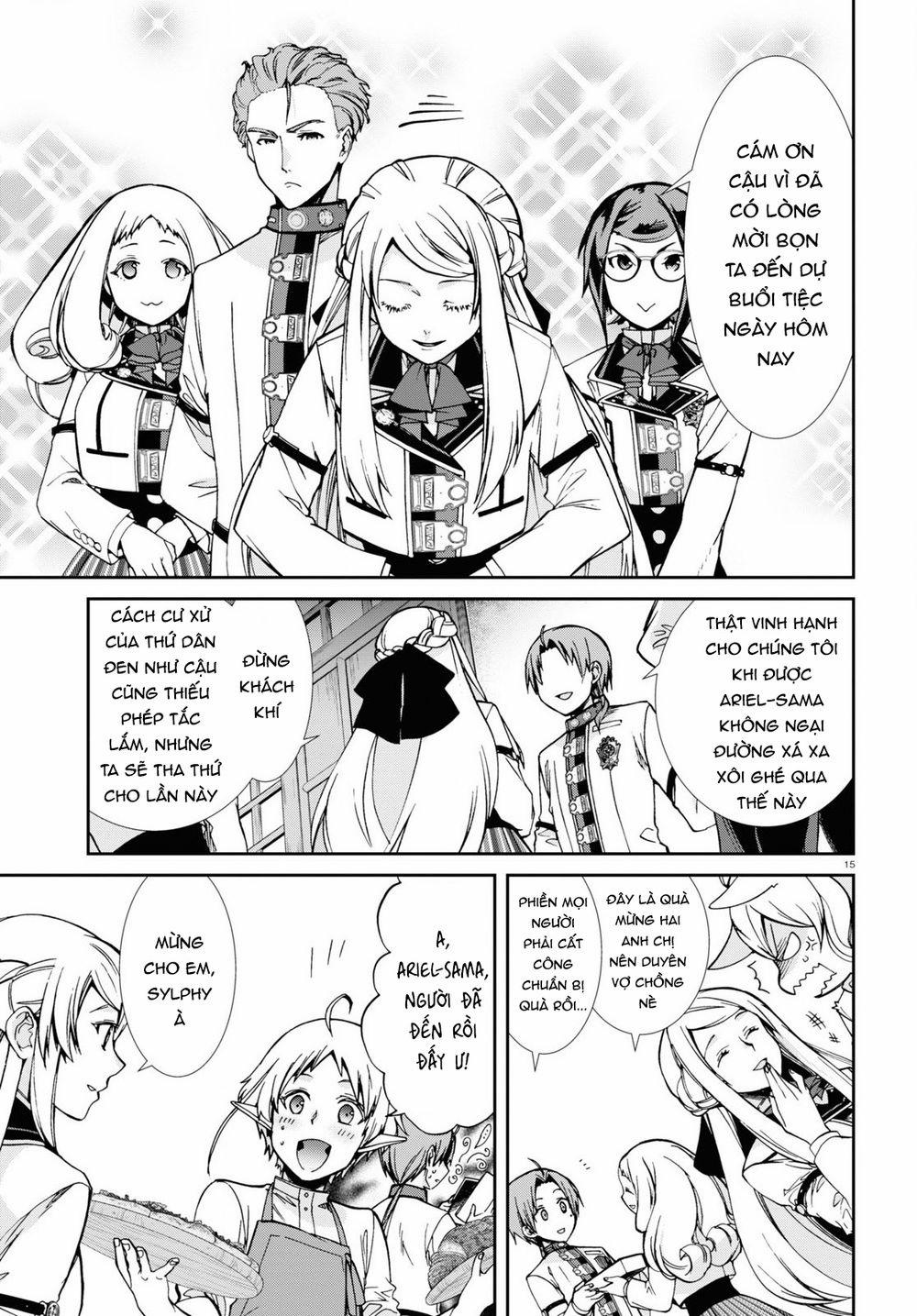 Thất Nghiệp Chuyển Sinh - Làm Lại Hết Sức 0 Bữa tiệc mừng kết hôn trang 16