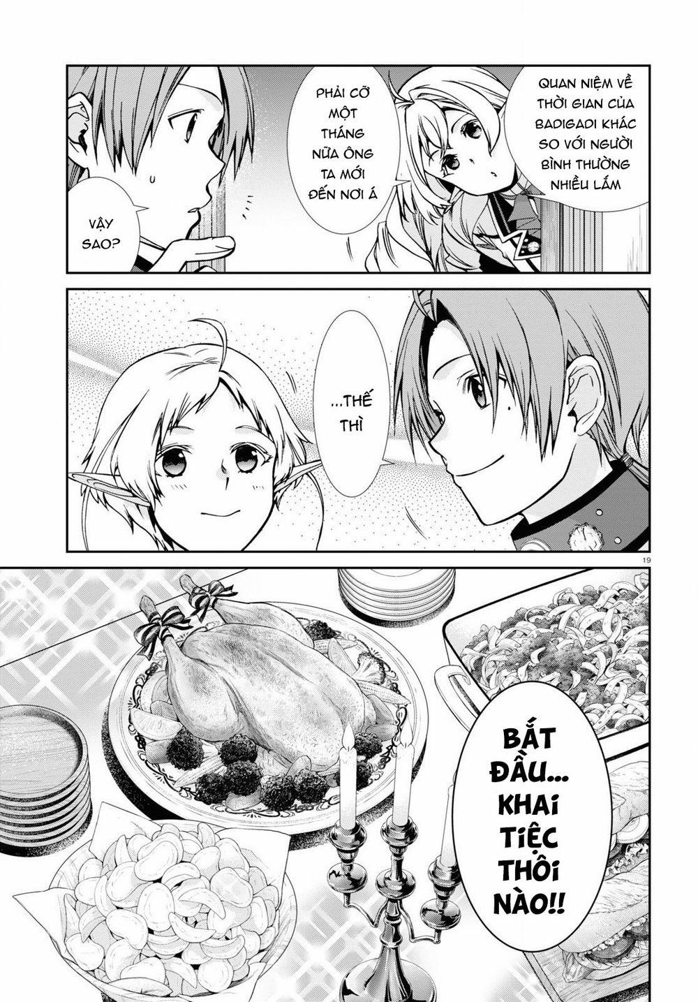 Thất Nghiệp Chuyển Sinh - Làm Lại Hết Sức 0 Bữa tiệc mừng kết hôn trang 20