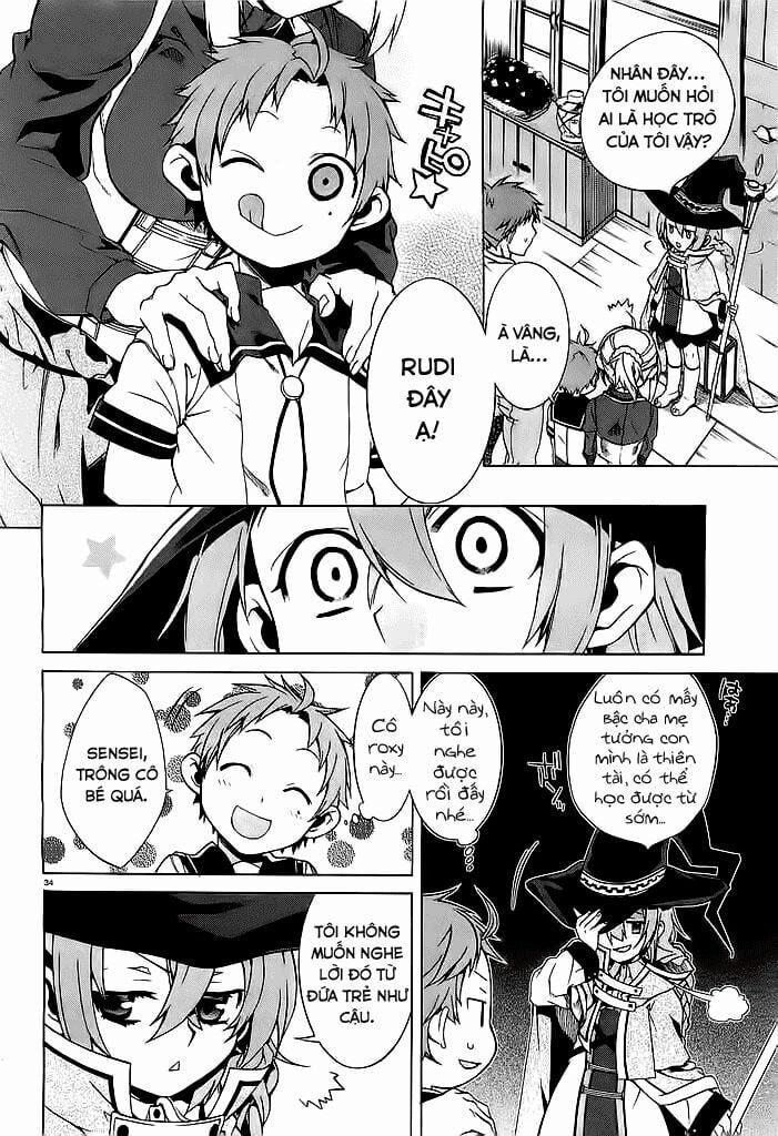 Thất Nghiệp Chuyển Sinh - Làm Lại Hết Sức 1 trang 36