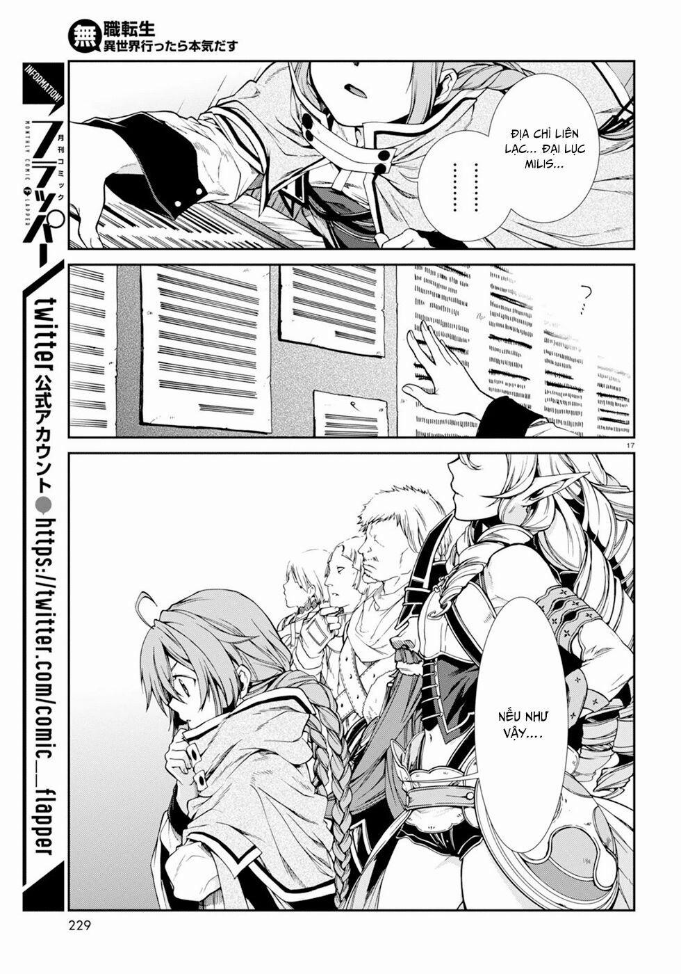 Thất Nghiệp Chuyển Sinh - Làm Lại Hết Sức 22 trang 18